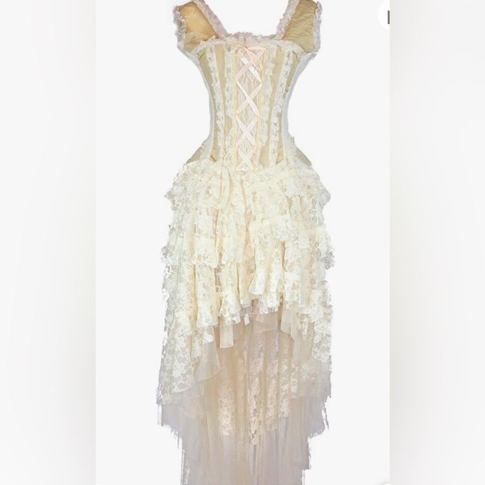 Cream Corset Dress (Bridgerton- or costume)